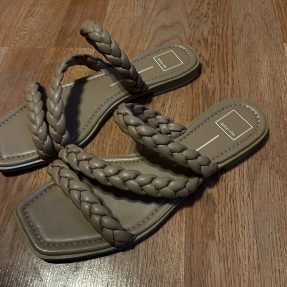 Dolce Vita Iman Sandal Cafe Women's Braided Sandal ( 10) - Picture 7 of 8